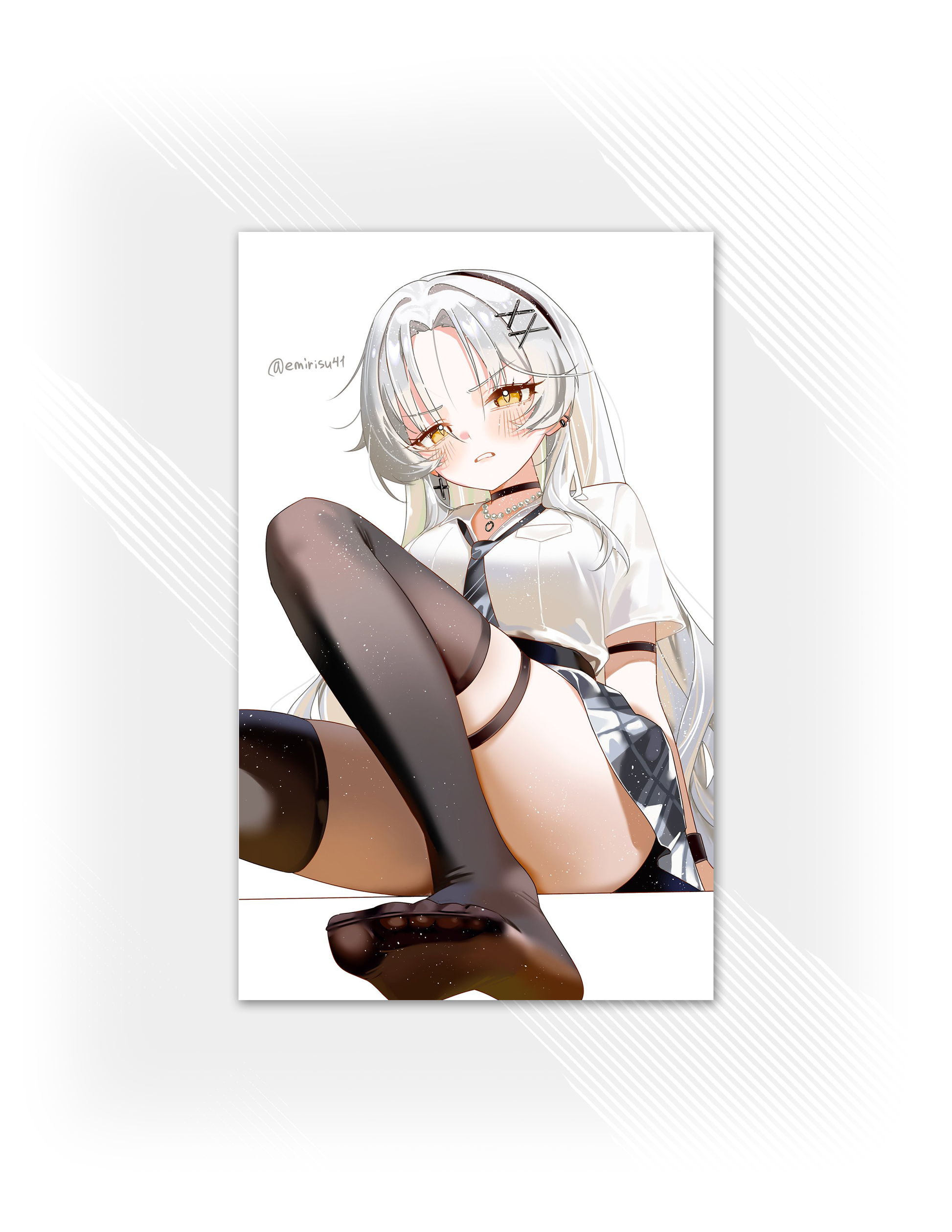 Bebe Art Print - School Bully Pose 2