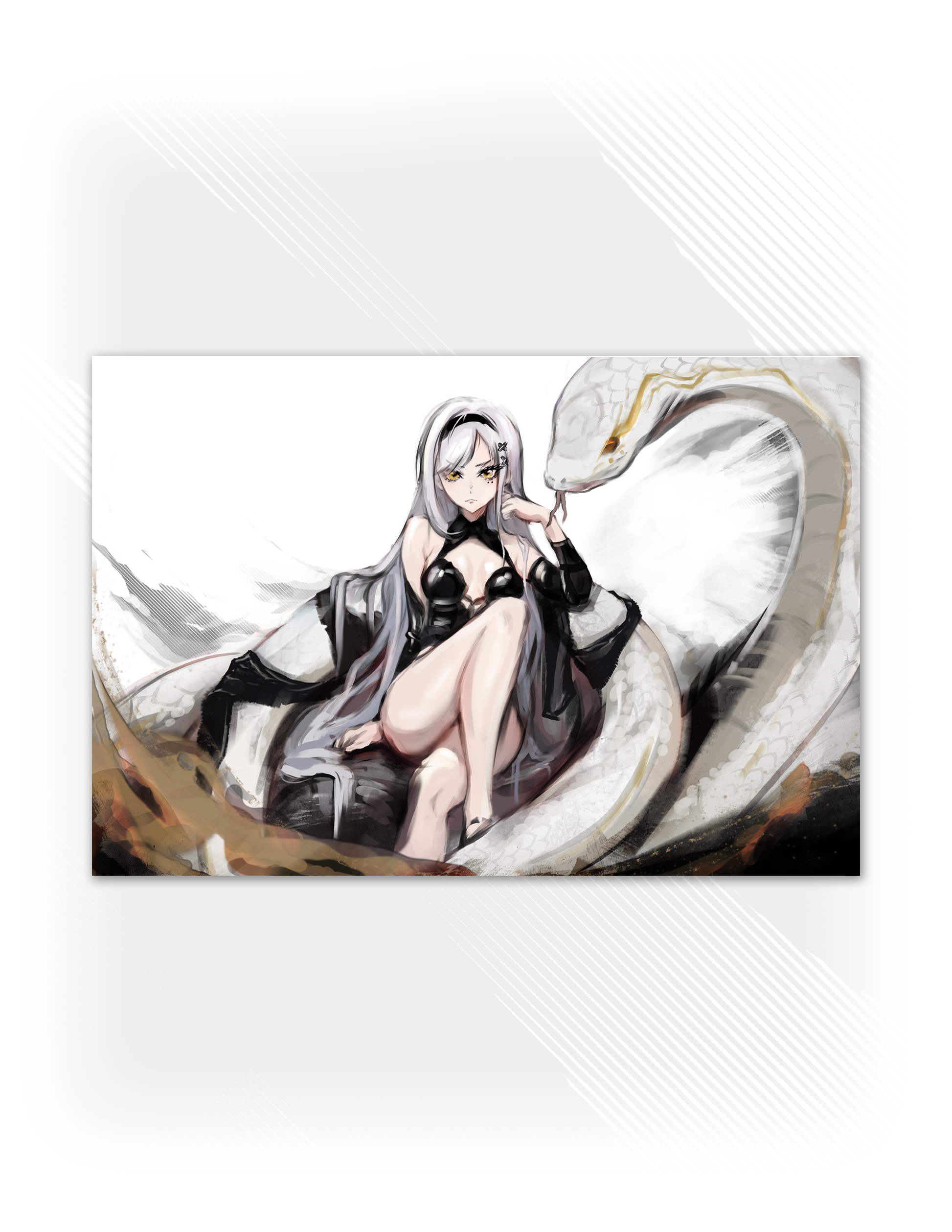 Bebe Art Print - Bebe & Beboa