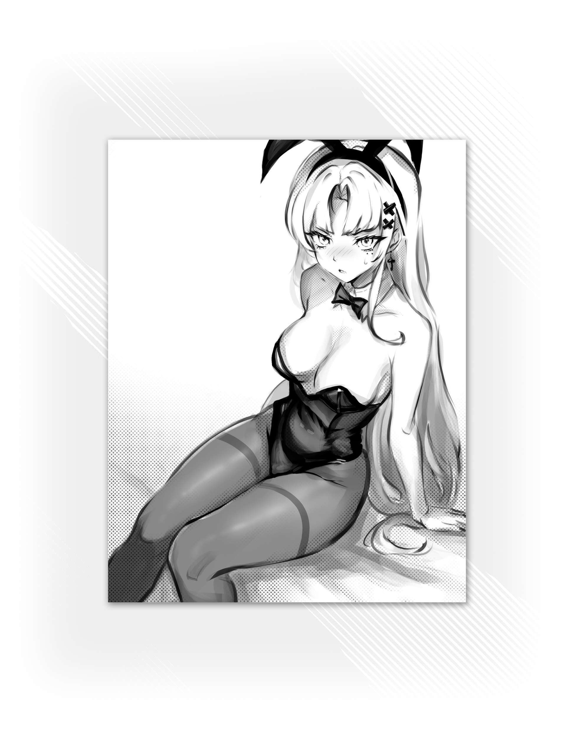 Bebe Art Print - Bunny Girl 1