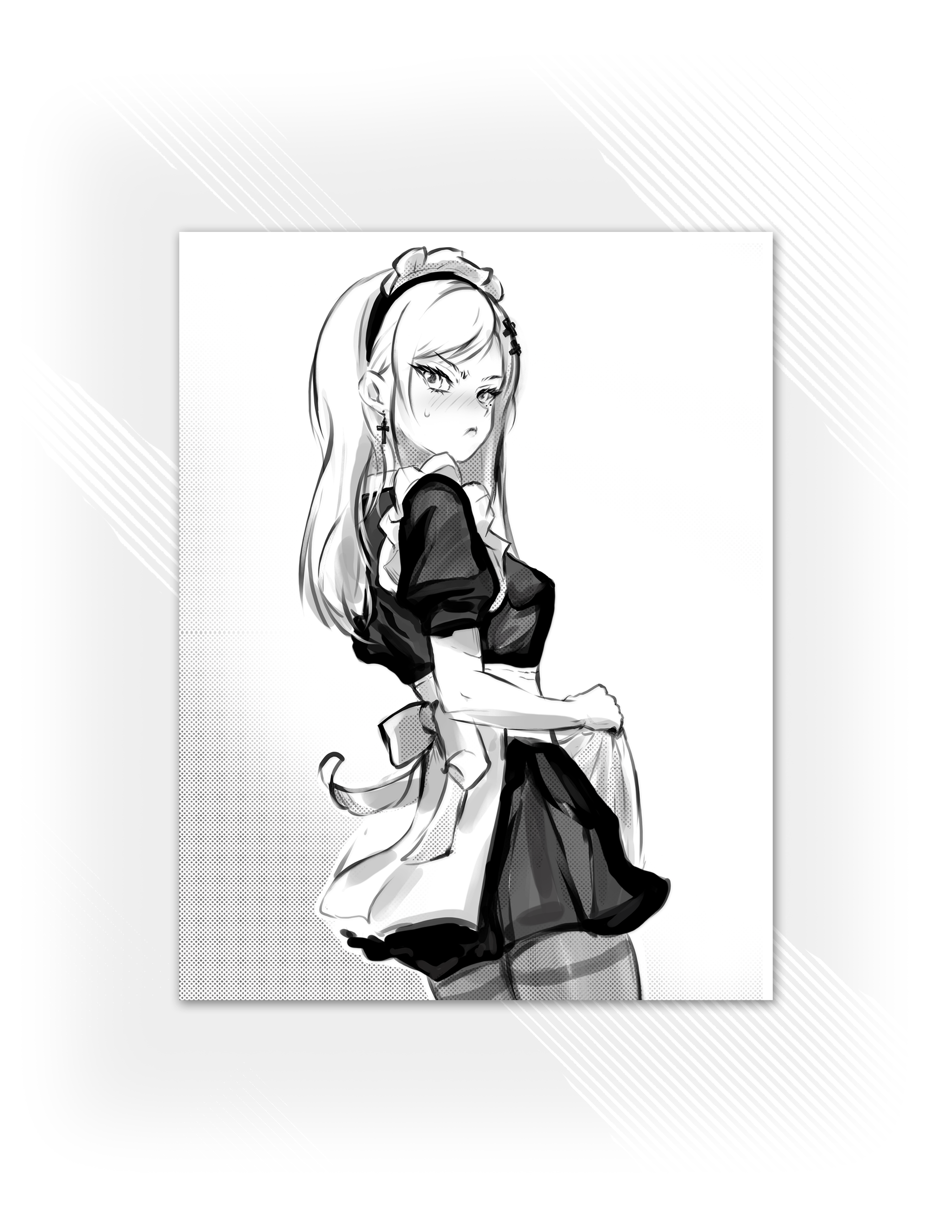 Bebe Art Print - Maid 1